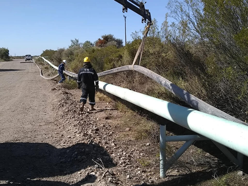 Ефективна заміна сталевих трубопроводів: досвід компанії YPF у використанні труб Pexgol